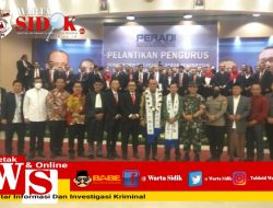 Pelantikan Pengurus DPC & DKD PERADI Tangerang Raya Masa Bakti 2022-2026 Berlangsung Sukses