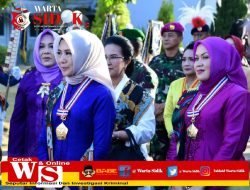 Ibu Asuh Taruna AAU Ny. Asiana Eko Dono Indarto Hadiri Pengukuhan Ibu Kehormatan Taruna Akademi TNI