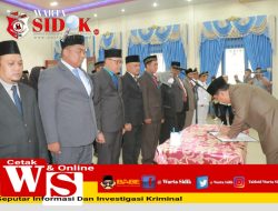 Bupati Drs H Anwar Sadat M Ag Lantik Pejabat Eselon ll Serta Eselon lll, IV