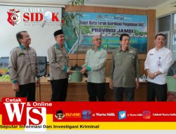 Sekda Agus Sanusi Buka Rapat Kerja Forum Pengelolaan DAS Provinsi Jambi