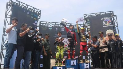 Ratusan Pebalap Motocross Adu Tangkas di Sirkuit Selapajang Kota Tangerang