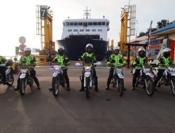 Pastikan Arus Balik Mudik Lancar, Polda Banten Kawal Pemudik di Pelabuhan