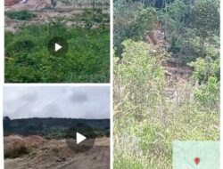 Aktivitas Galian C dan PETI Ditemukan di Sekitar Kebun Anggrek di Desa Logas, Kuansing